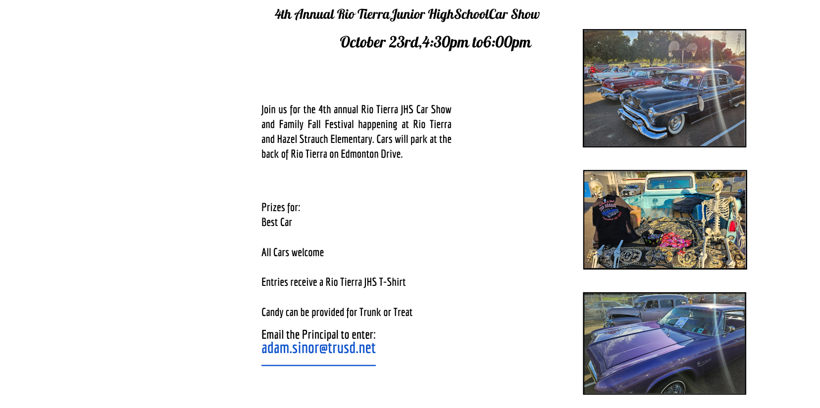 Car Show Flyer