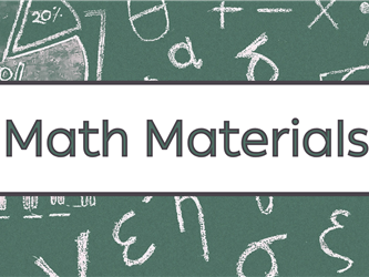 Math Banner